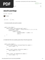 Java 8 Interview Coding Questions | PDF | Computer Science | Computing