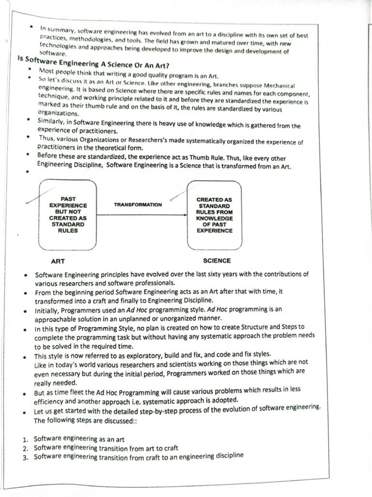 SE Unit 1 | PDF