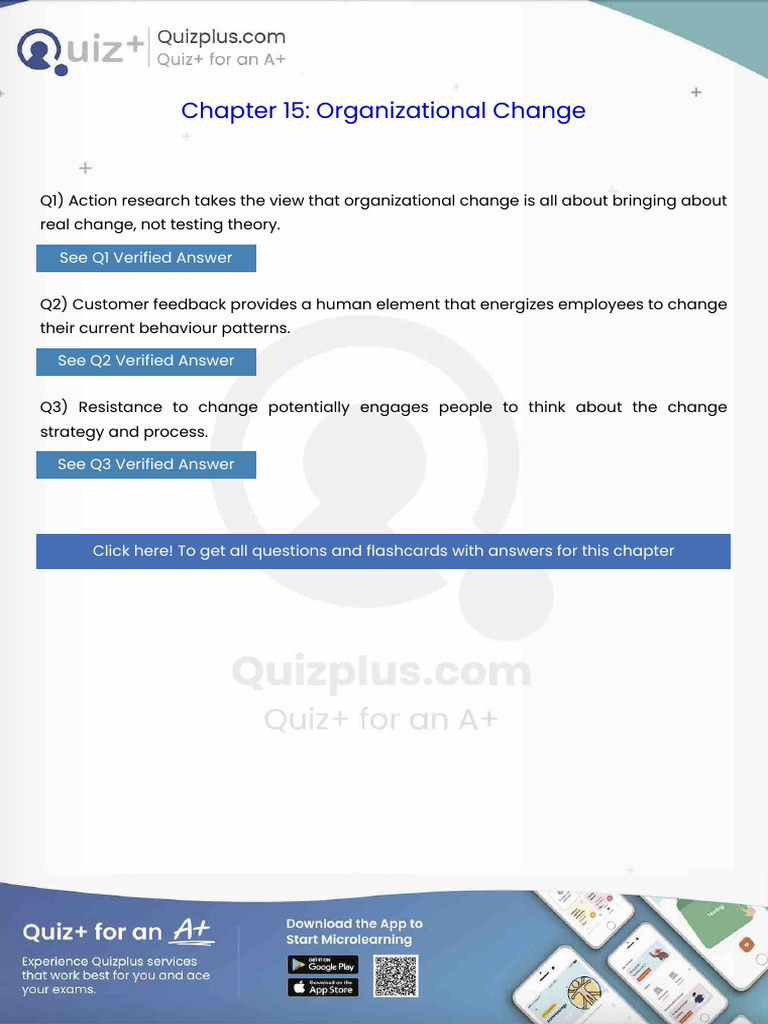 Action Research Takes the View That Organizational Change is All About ...