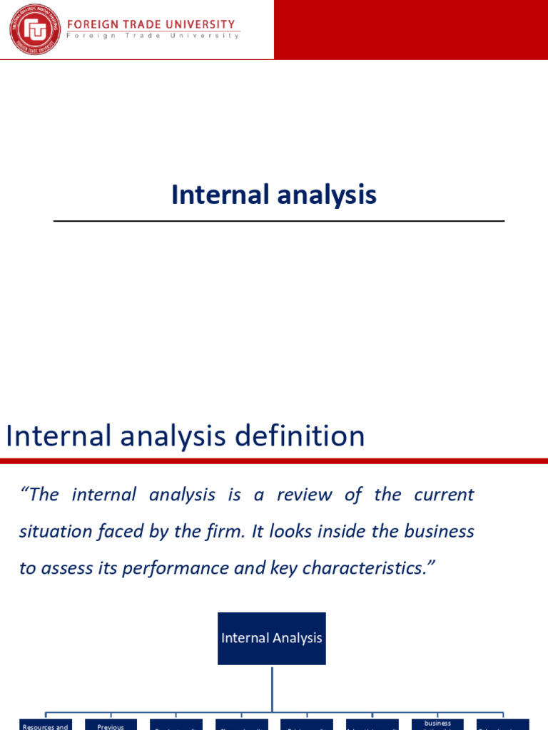 2. Internal Analysis | PDF | Pricing | Brand