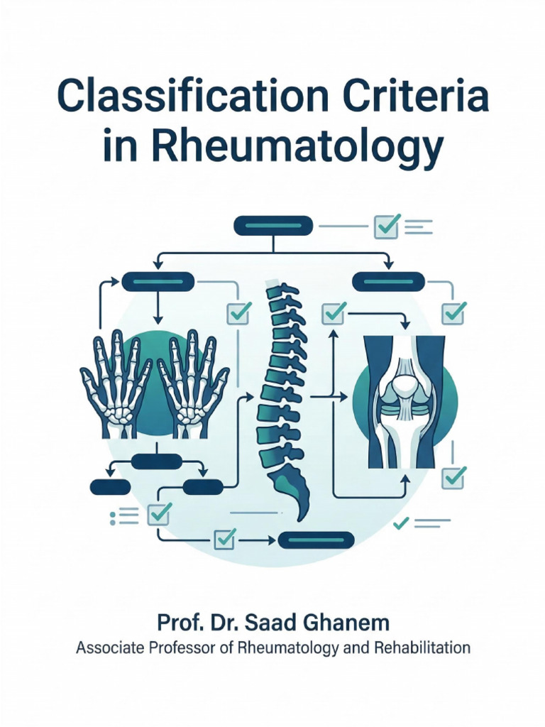 Classification Criteria in Rheumatology | PDF | Medicine | Immunology