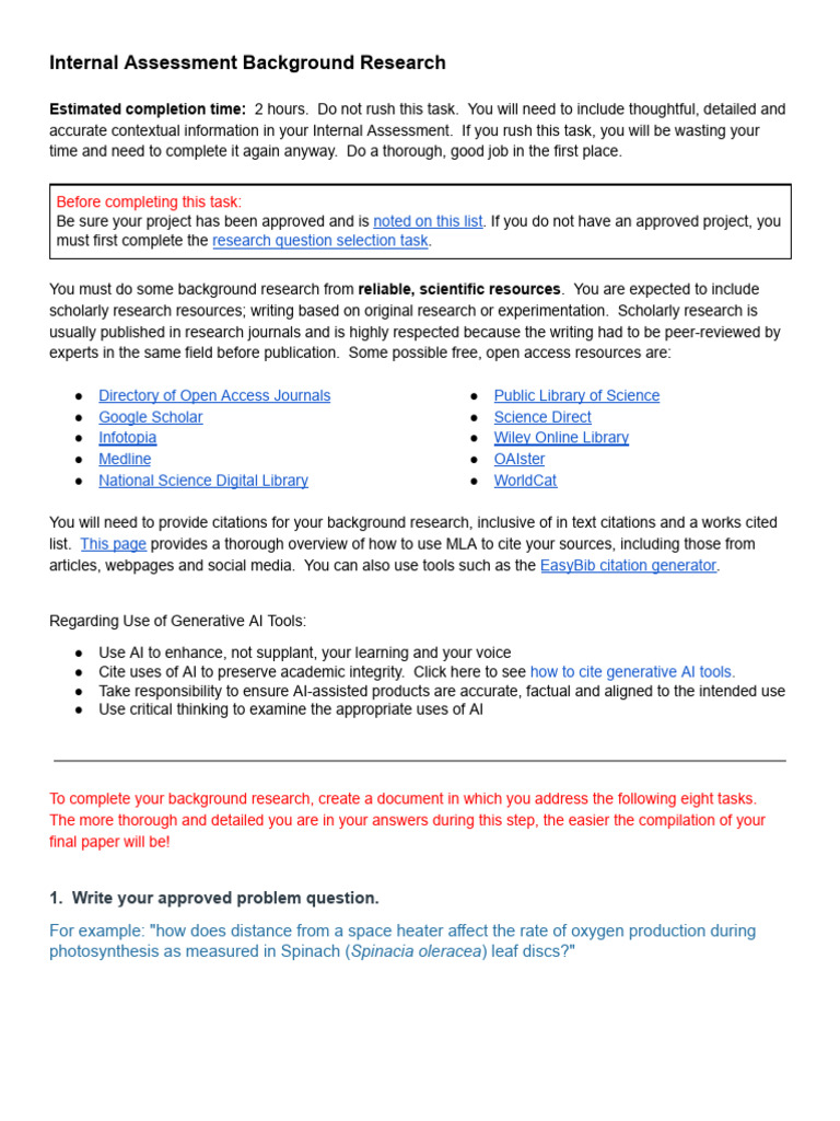 02. Background Research | PDF | Citation | Science