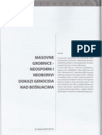 Masovne Grobnice - Neosporni I Neoborivi Dokazi Genocida Nad Bošnjacima (Dr. Rasim Muratović)