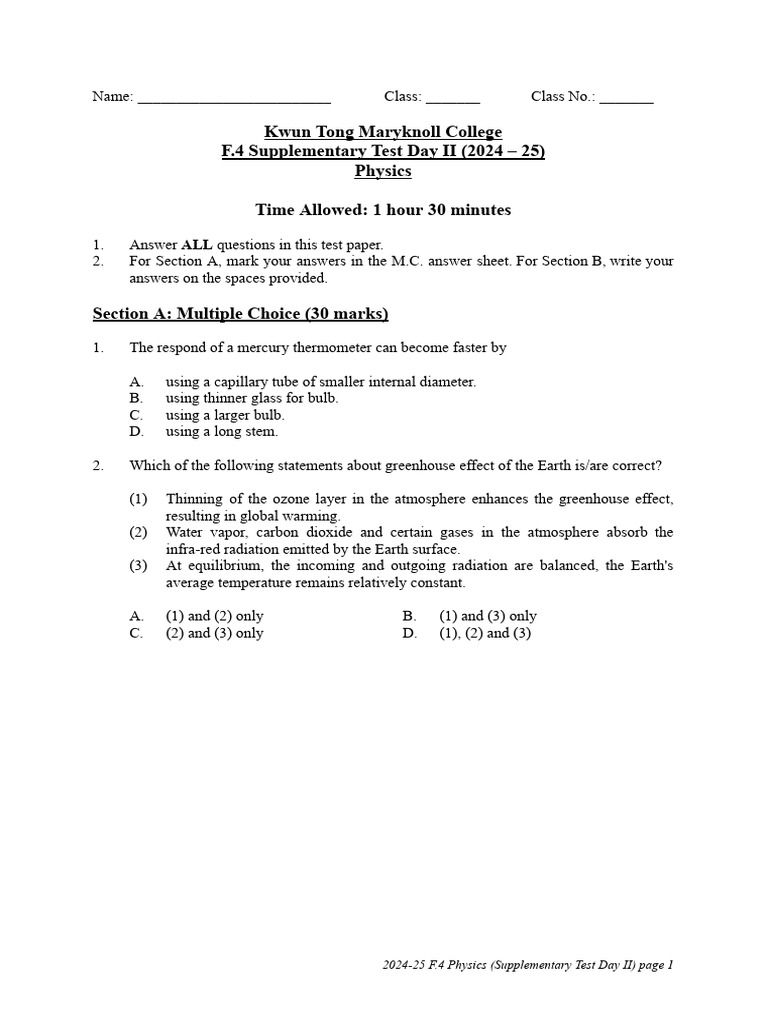 %E5%89%AF%E6%9C%AC%EF%BC%9A F4 Phy 2024-2025 2nd term Test Day.pdf ...