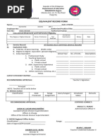 Equivalent Record Form for DepEd Employees | PDF | Salary | Teachers