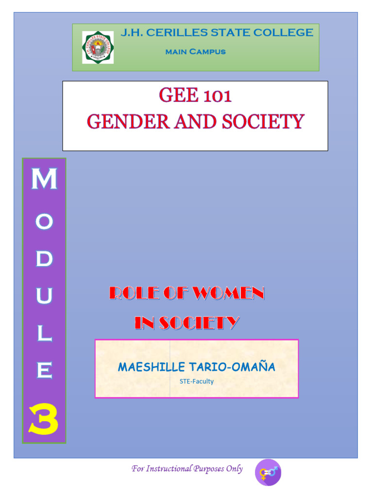 Unit 3 | PDF | Feminism | Gender Studies