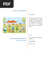 Guía para Plan Familiar de Emergencia | PDF | Riesgo | Defensa Civil