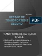 GESTÃO DE TRANSPORTES E SEGURO