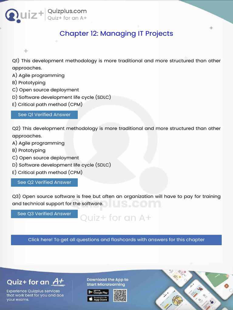This Development Methodology is More Traditional and More Structured ...