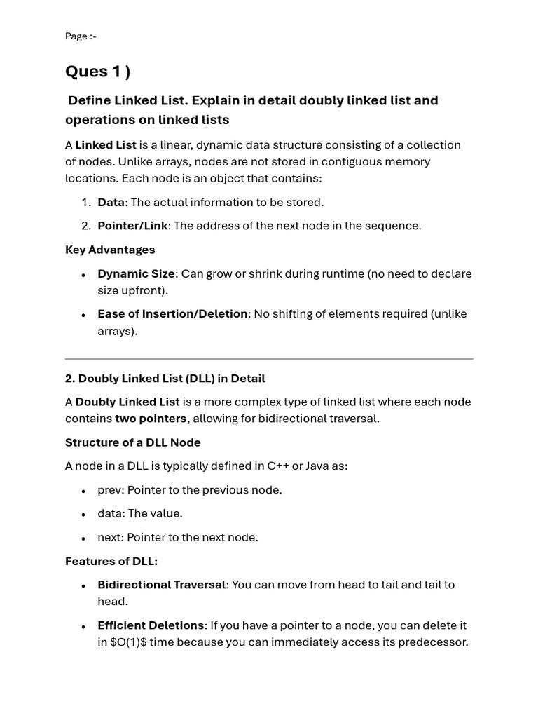 DS ( AI ML ) Btech 3rd Sem Sessional 1 and 2 | PDF | Queue (Abstract ...