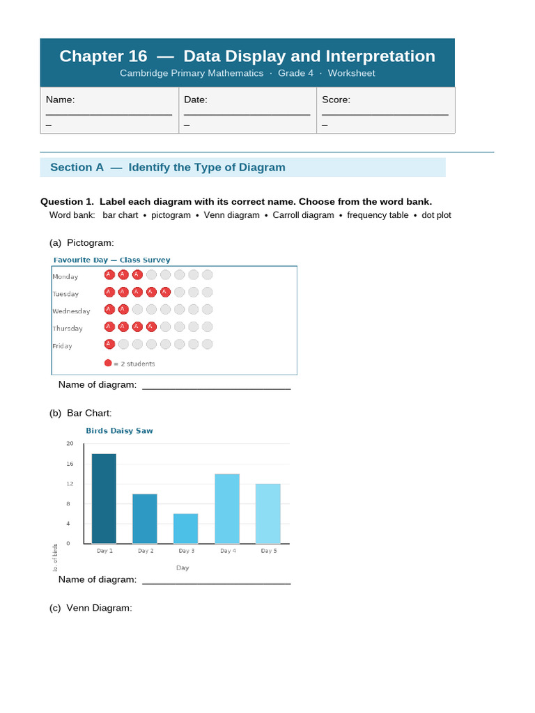 ch16_data_display_worksheet | PDF