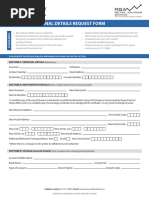 CBUS - Change of Details Form | PDF | Identity Document | Legal Documents