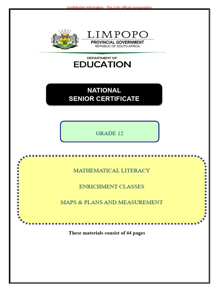 2025 Maps and Measurement | PDF | Area | Length