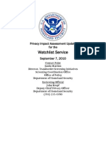 Privacy Pia Dhs Wls Update(a) DHS Privacy Documents for Department-wide Programs 08-2012