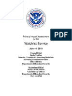 Privacy Pia Dhs Wls DHS Privacy Documents for Department-wide Programs 08-2012