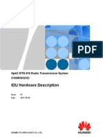 RTN 910 IDU Hardware Description - (V100R003C03 - 01)