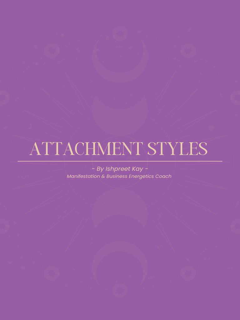 Attachment Styles | PDF