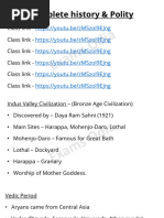 Timeline of Indian Kings and Rulers | PDF | Mughal Empire | South Asia