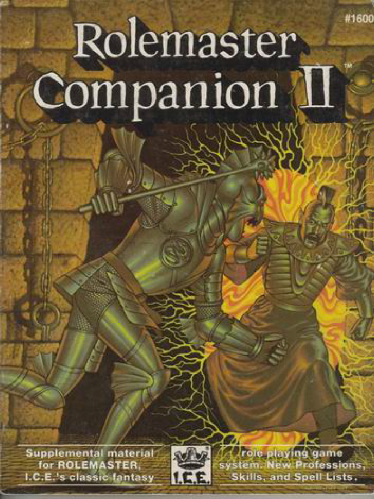 Rolemaster Companion II | PDF