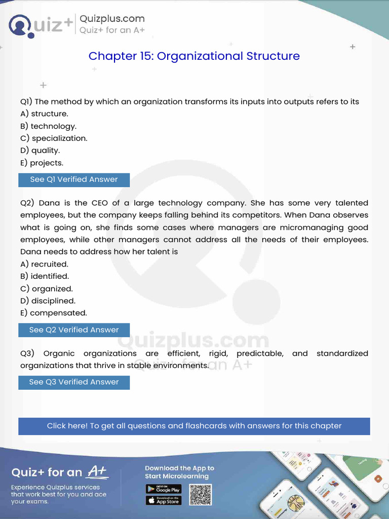 The Method by Which an Organization Transforms Its Inputs Into Outputs ...