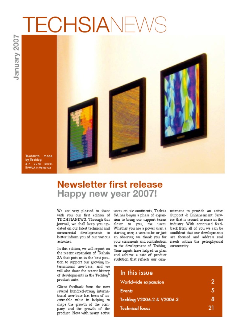 Techsianews: Newsletter First Release | PDF | Python (Programming ...