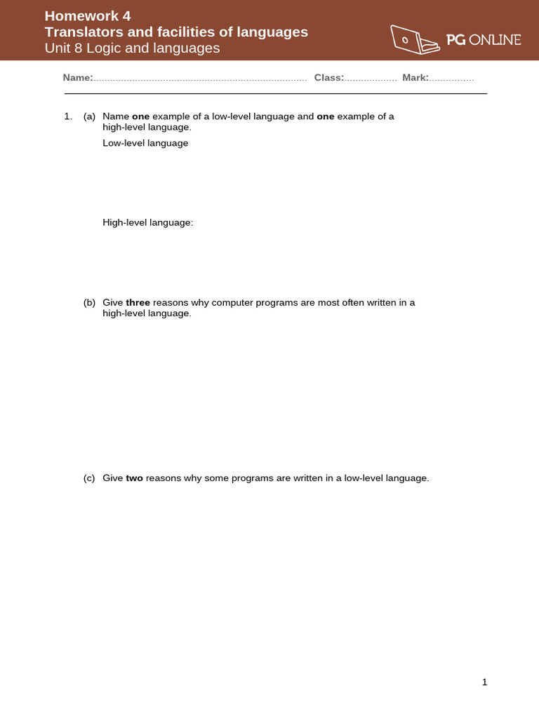 Homework 4 | PDF
