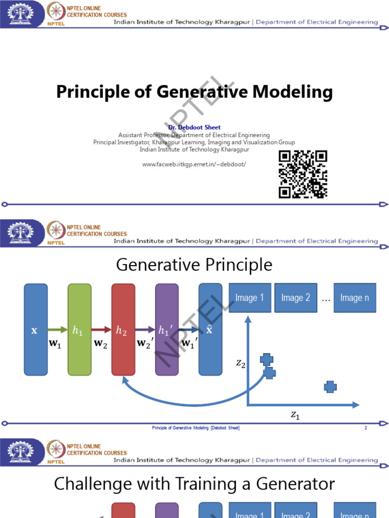Lec52_Principle of Generative Modeling | PDF | Artificial Intelligence ...