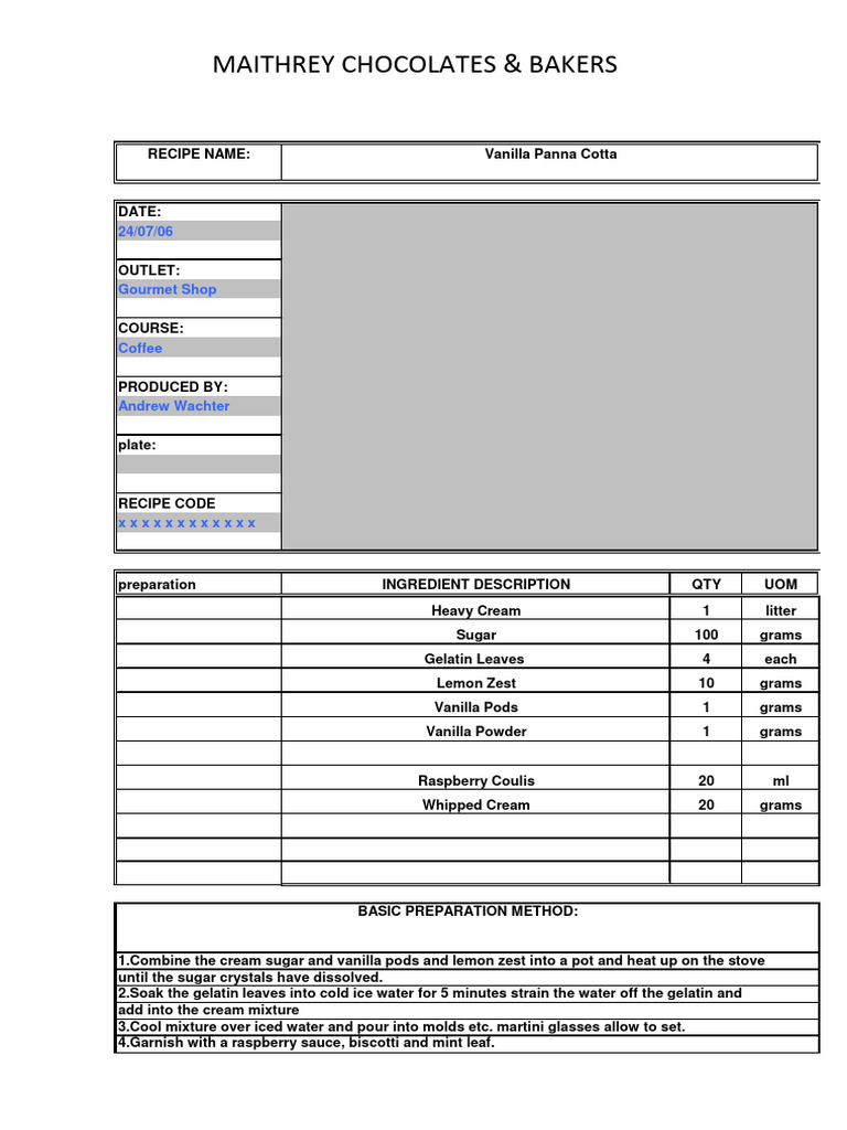 Cake Recipe Book | PDF | Cakes | Custard