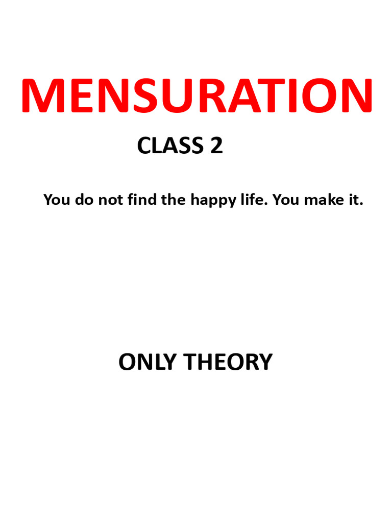 mensuration 2q (1) | PDF