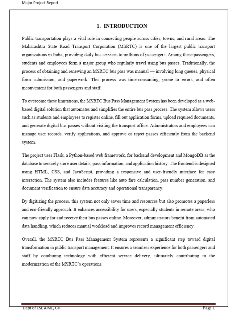 Sem 7 Phase 1 Report | PDF | Databases | Ajax (Programming)