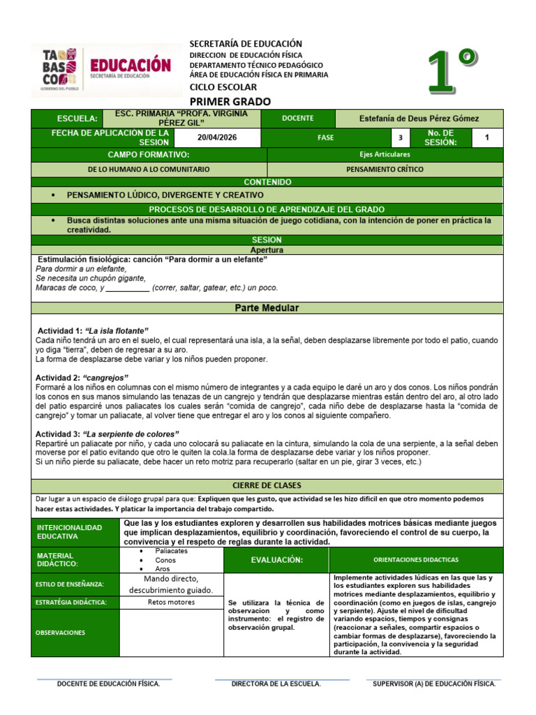 Formato Plan de Clases Ef Gmc Copy | PDF | Enseñando | Pedagogía