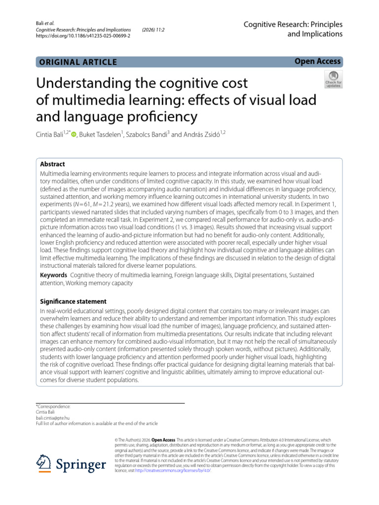 41235_2025_Article_699 | PDF | Learning | Cognition