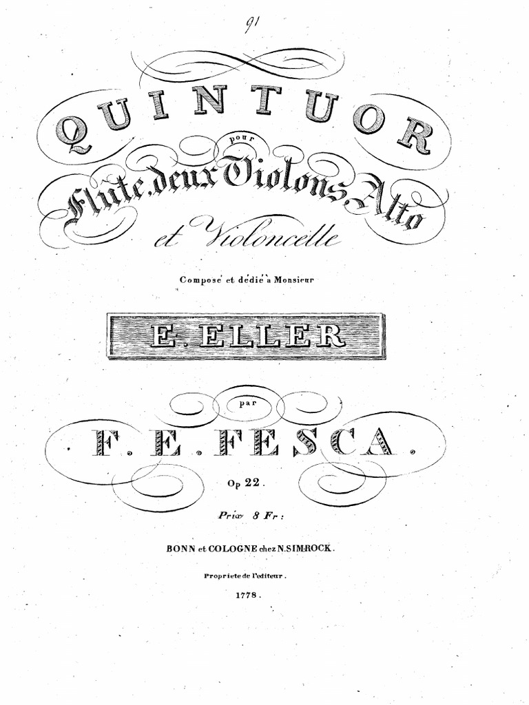 fesca quintet | PDF
