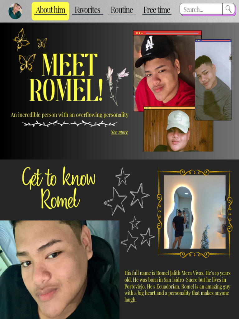 Meet romel!_20251223_170923_000000000000 | PDF | Lunch