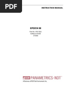 Epoch III Manual