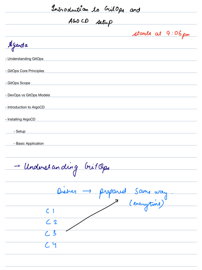 Introduction to GitOps and ArgoCD Setup | PDF | Version Control ...