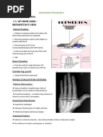 Ball Catcher's View X-Ray Technique | PDF