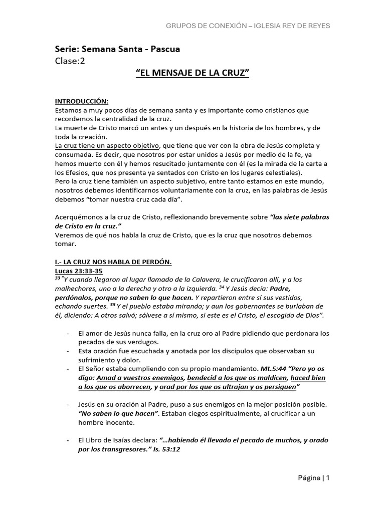 La crucifixión | PDF | Pascua de Resurrección | Cristo (título)