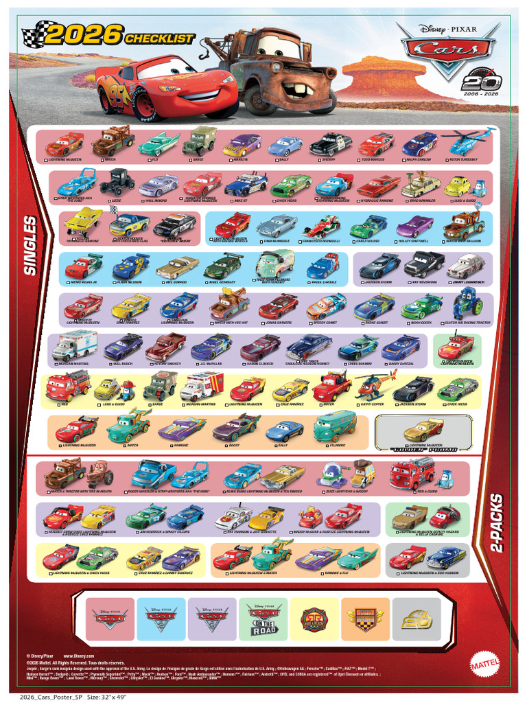 2026 Cars Collector Poster | PDF | Land Vehicles | Motor Vehicle ...