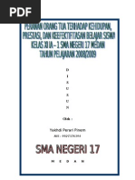Download Contoh Tugas Akhir Bahasa Indonesia SMA  Pengaruh Orang Tua Terhadap Prestasi Dan Keefektifitasan Belajar Siswa by Yakhdi Perari Pinem SN102595568 doc pdf