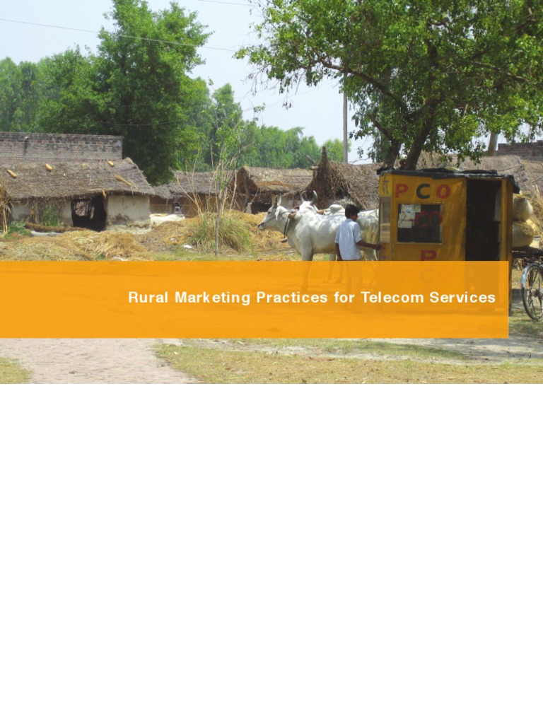 Rural Marketing Practices | PDF