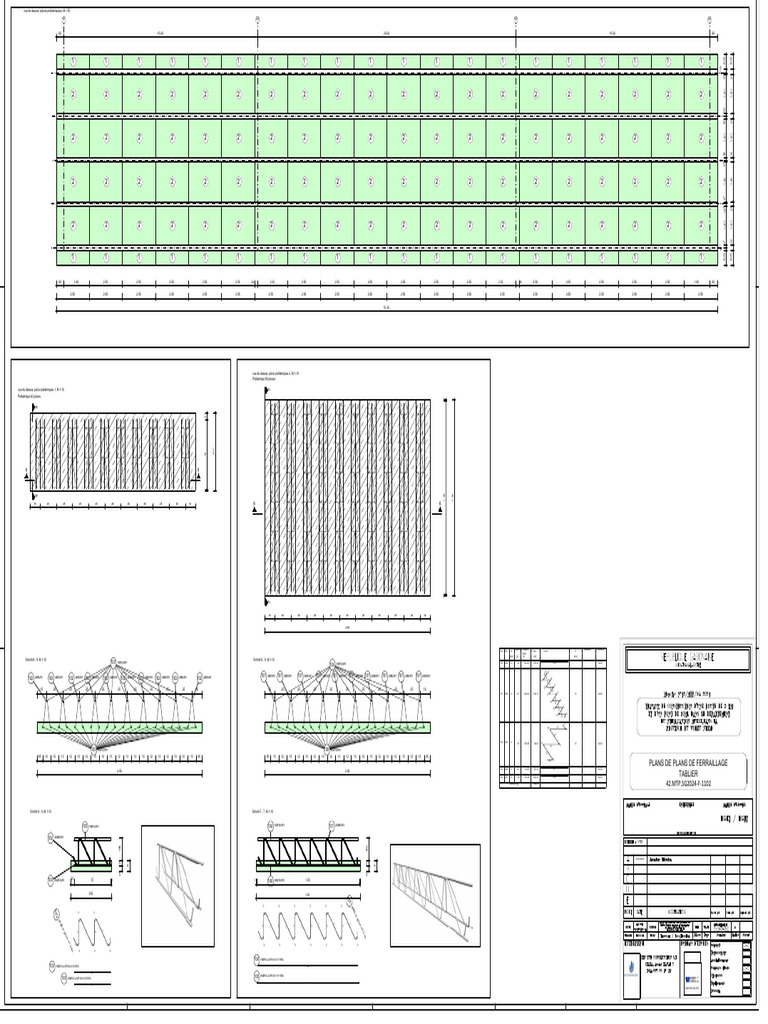 F-1102-Superstructure plan de renforcement des pièces préfabriquées | PDF