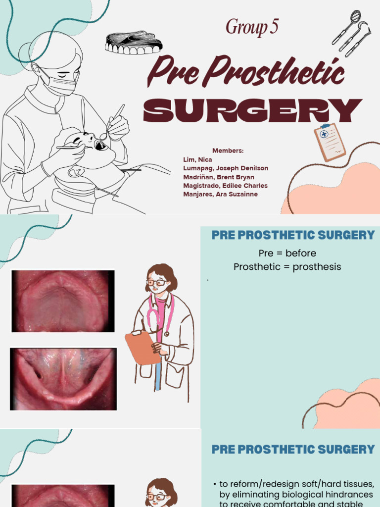 Pre Prosthetic Surgery | PDF | Dentistry | Medical Specialties
