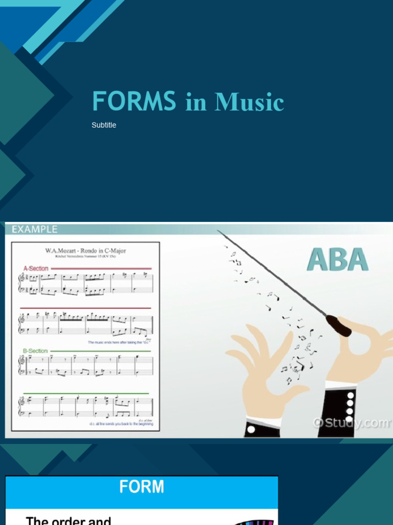FORMS and Structure | PDF | Songs | Entertainment