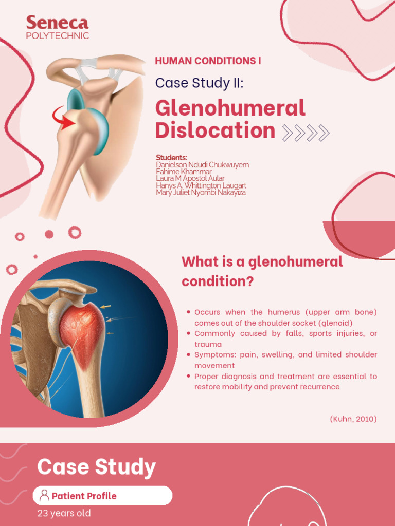 Glenohumeral Dislocation | PDF | Shoulder | Limbs (Anatomy)
