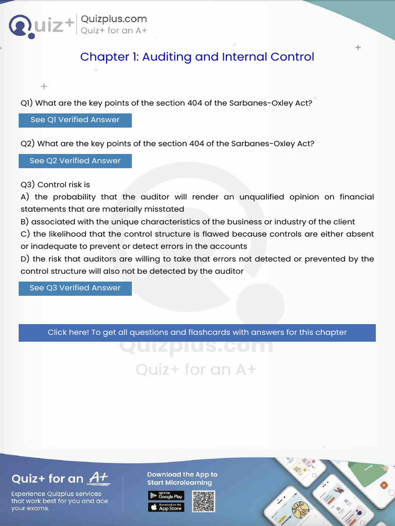 What Are the Key Points of the Section 404 of the Sarbanesoxley Act ...