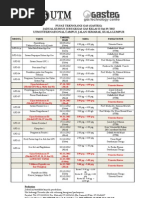 Jadual Siri 19 2012