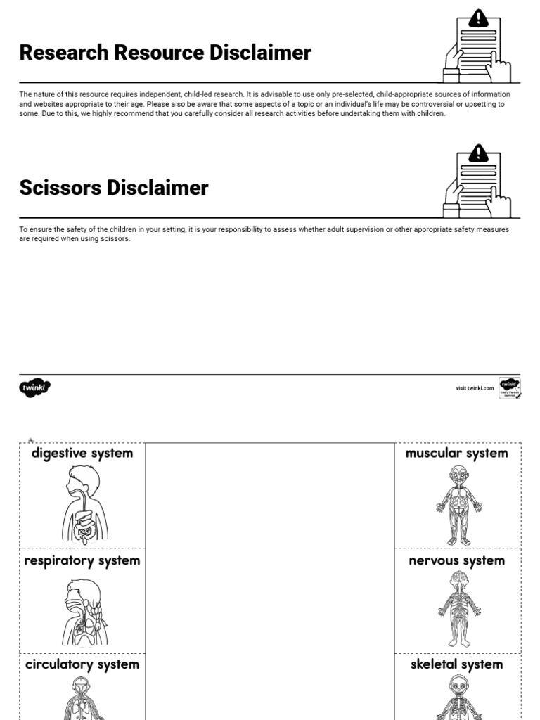 BW Systems of the Body Research Foldable | PDF
