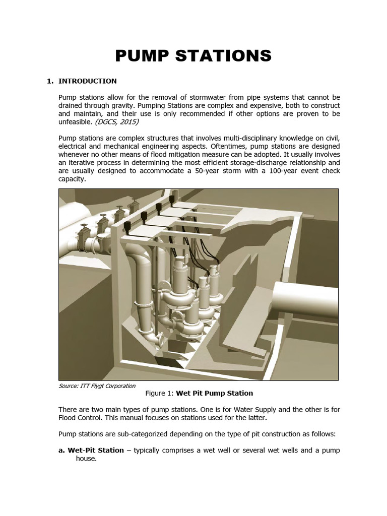 PUMP STATIONS | PDF | Pump | Diesel Engine