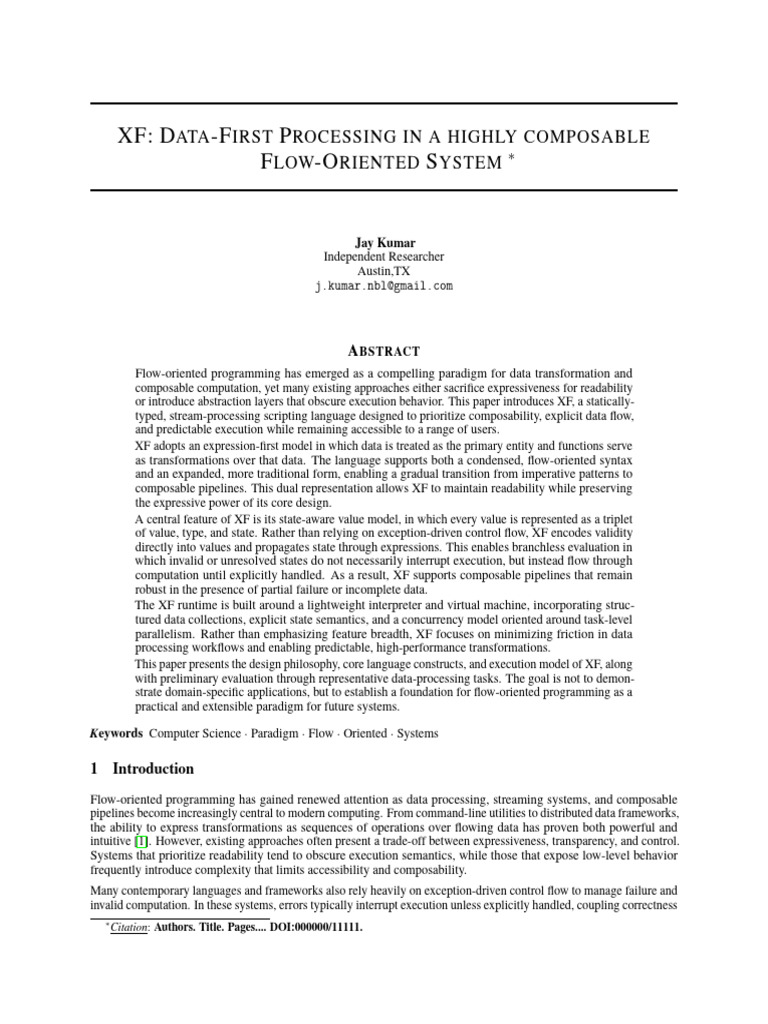 xf | PDF | Parameter (Computer Programming) | Control Flow